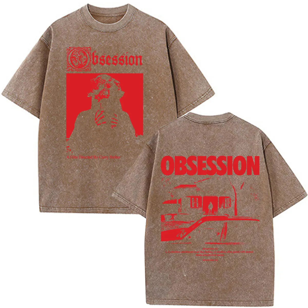 Movie Obsession One Wish Willow Vintage Washed T shirts Men Women Clothing Hip Hop Gothic Casual Oversized Short Sleeve T-shirts