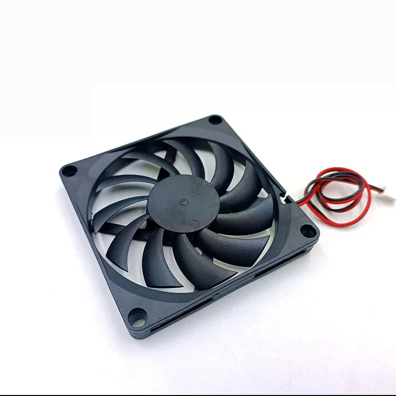 DIY Koelventilator 5V 12V 24V 80mm 8cm 80x80x10mm Borstelloze 2Pin DC Blower voor 3D Printer Reprap Extruder Plastic