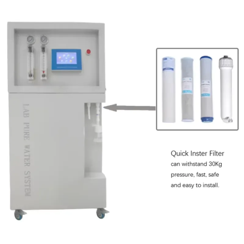 for  Deionized Water Purification System Commercial Lab Equipment Pressure Vessel Motor Reverse Osmosis Technology