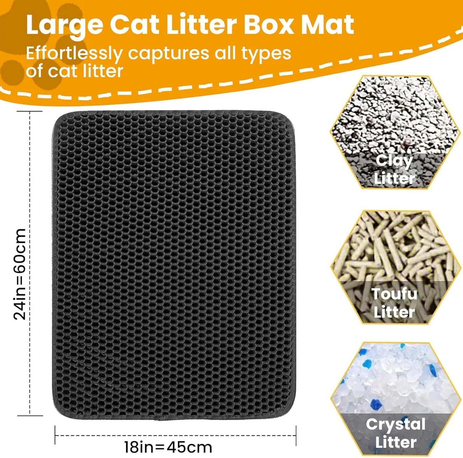 Thumbnail 2 - #72 Latest Cat Litter Box Mats Offers