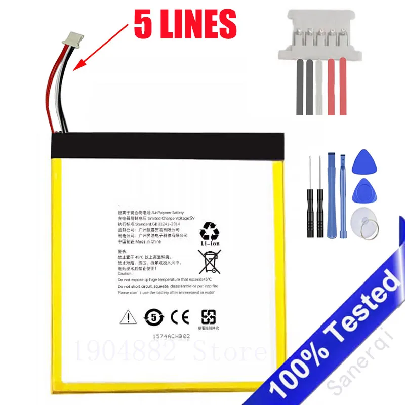 New Battery 30100127 6000mAh30100130 30100125 Tablet Batteries + Tools