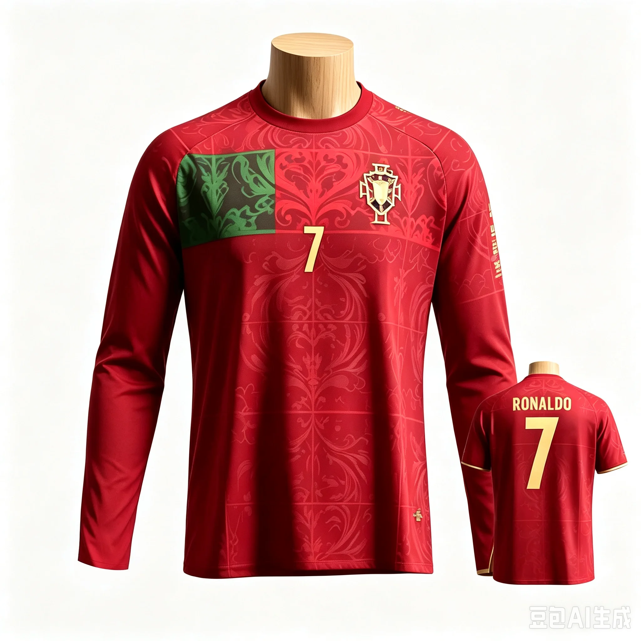 Cristiano Ronaldo Portugal Jersey Top Men T Shirt Women Tee Boys Top Children Parent Child Quick Dry Long Sleeves Kids Tshirt