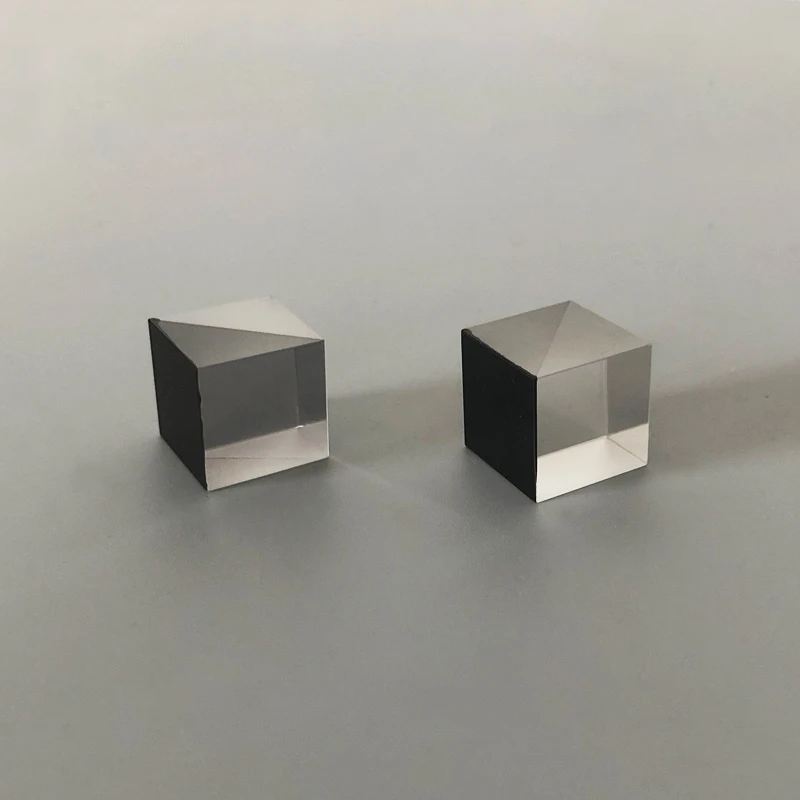 Beamsplitter prism 15*15*15mm splitting ratio 90:10 optical glass three-sided AR coating processing customization