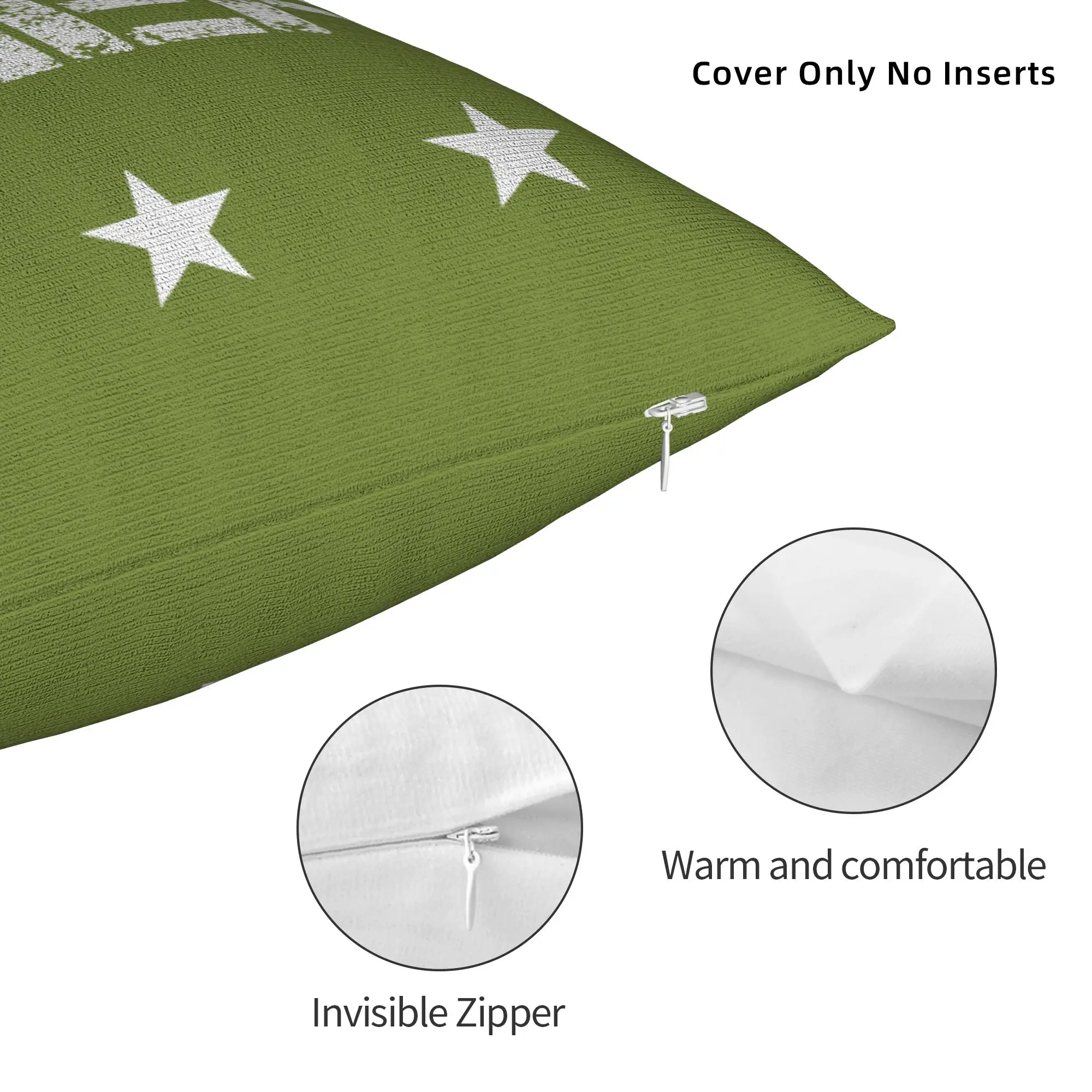 Printing 7e Compagnie Phrase France Movie Pillowcase Polyester Cushion Cover Decorative Military Pillow Case Cover Home Zippered