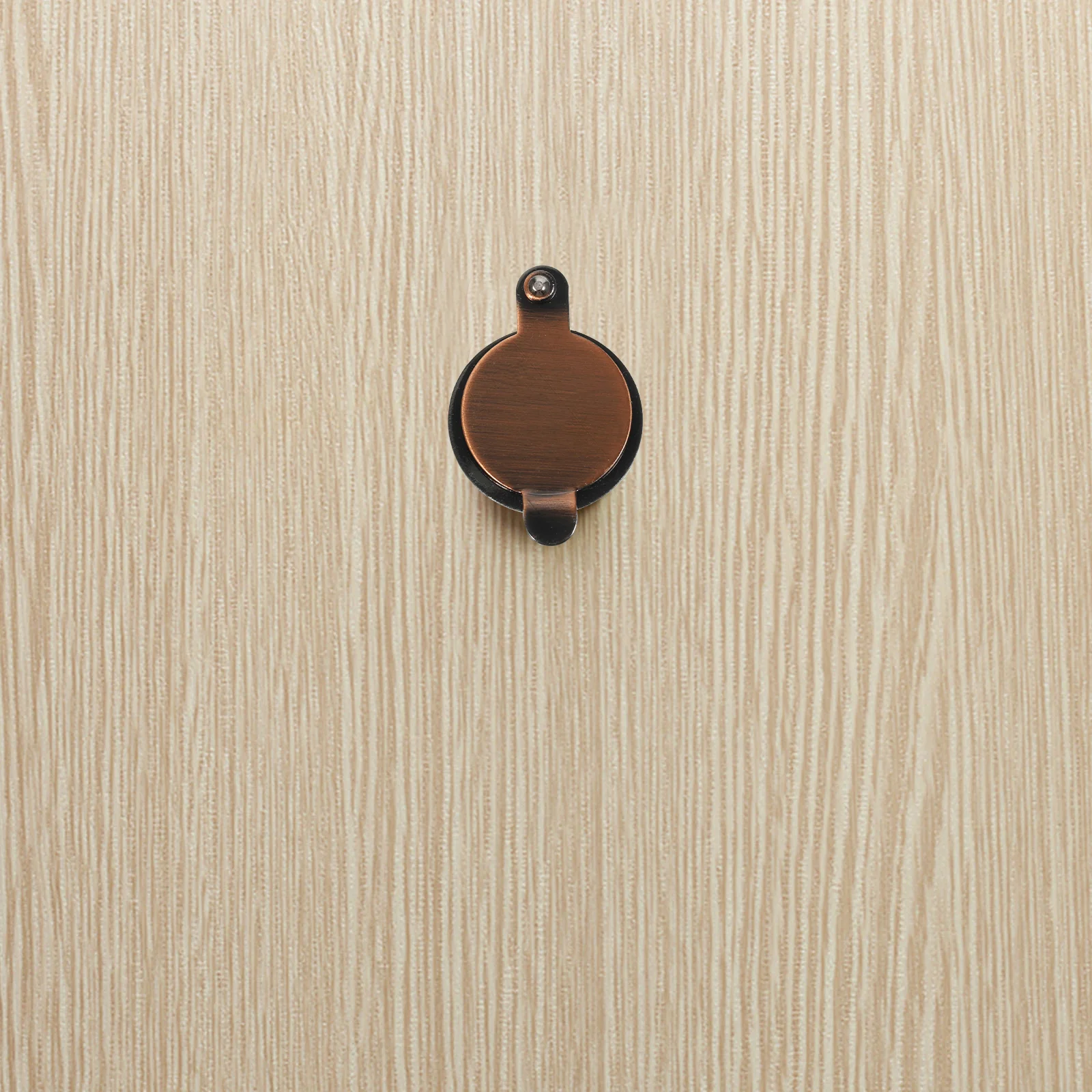 2 pezzi Cat Eye Back Cover Piece Peep Hole Covers appartamento Peephole piastra in rame