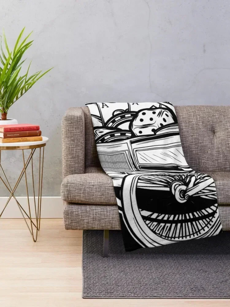 LOWRIDERS Throw Blanket Soft Plaid Luxury Designer anime Moving Blankets