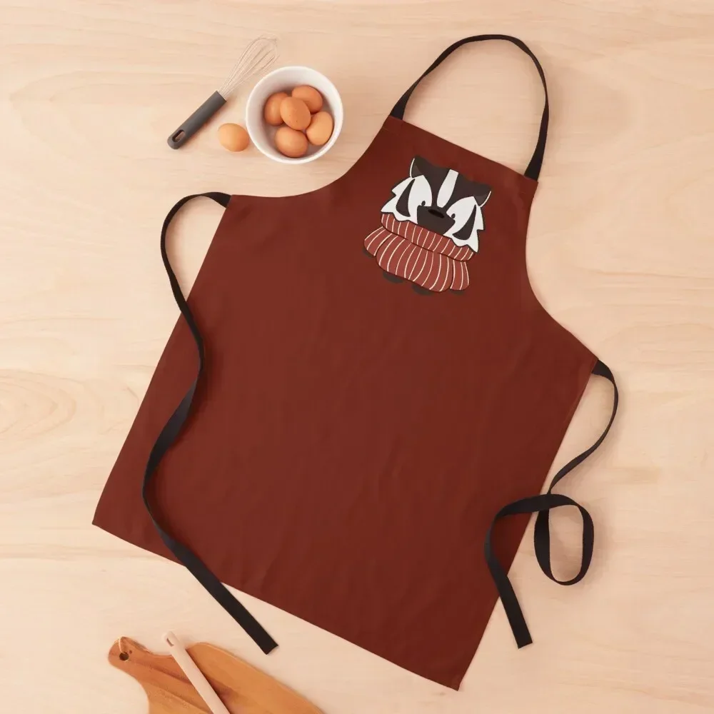 

bucky badger Apron home women Trim Cloth Goods For Home And Kitchen Men'ss Apron