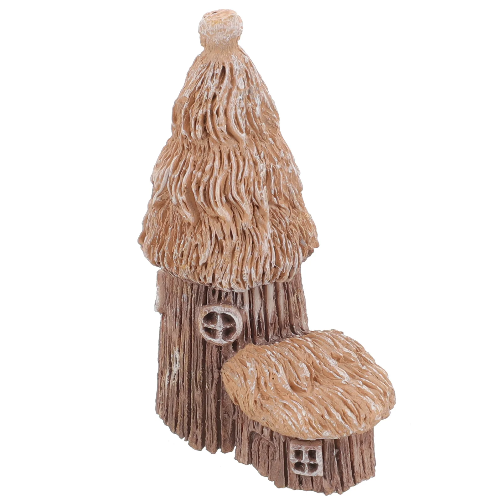 

Micro Landscape Resin House Adornment Portable Mini House Decor Exquisite Small Home Office Use Miniature Cottage