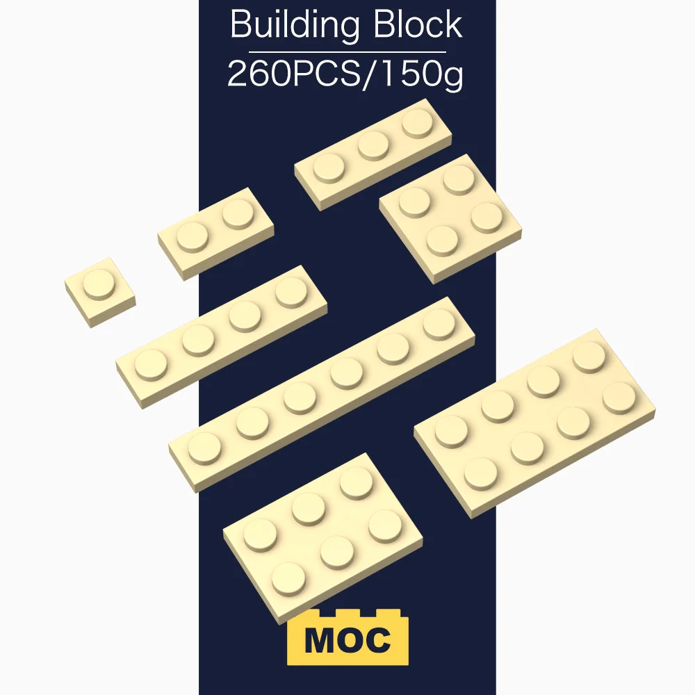 Bloco de construção peças moc 3024/1x1 3023/1x2 3623/1x3 3710/1x4 3666/1x6 3022/2x2 3020/2x4 quebra-cabeça diy brinquedos infantis