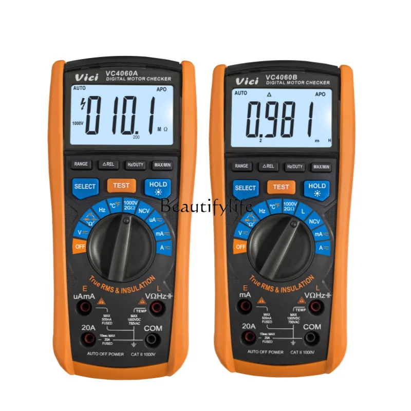 

Insulation resistance test multimeter 2-in-1 digital high-precision new energy auto repair multimeter