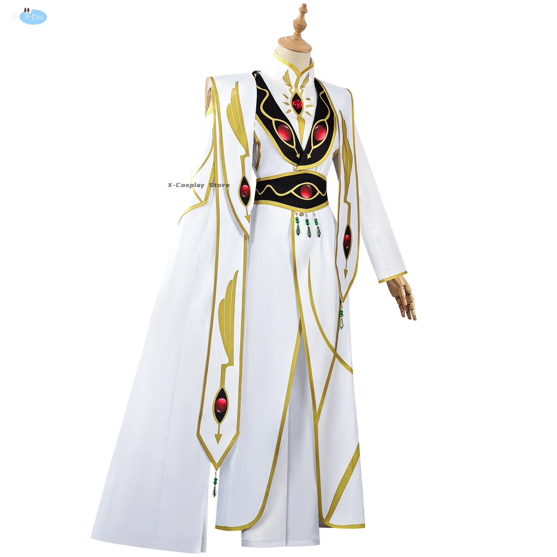 Lelouchh Lamperougee Cosplay Anime Cosplay Code Cosplay Geass Emperor Costume Cosplay Lelouchh Men Halloween Roleplay Suit