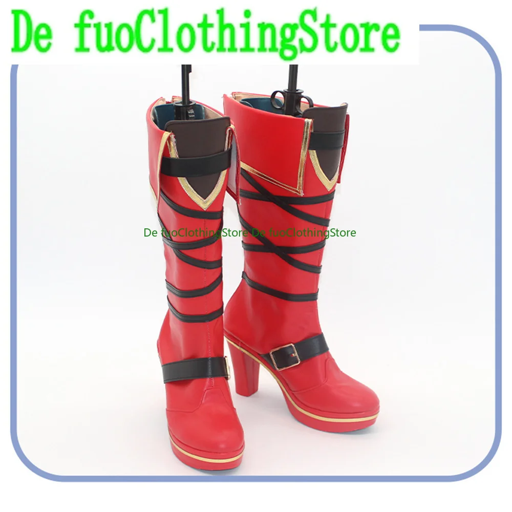 

DefuoClothing Tsunashi Ryunosuke IDOLISH7 Cosplay Shoes Boots Game Anime Game Role-playing Halloween Party Props Shoes Boots