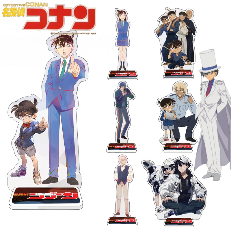 Detective Conan Acrylic Stand Tabletop Car Ornaments Anime Peripherals Model Home Display Cabinet Decoration Holiday Gifts Toy