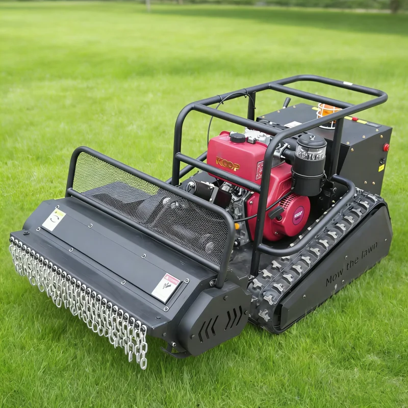Customized Smart Remote Start Robot Lawn Mower 800mm Long Endurance Garden Lawn Euro V Standard Professional Lawn Mower