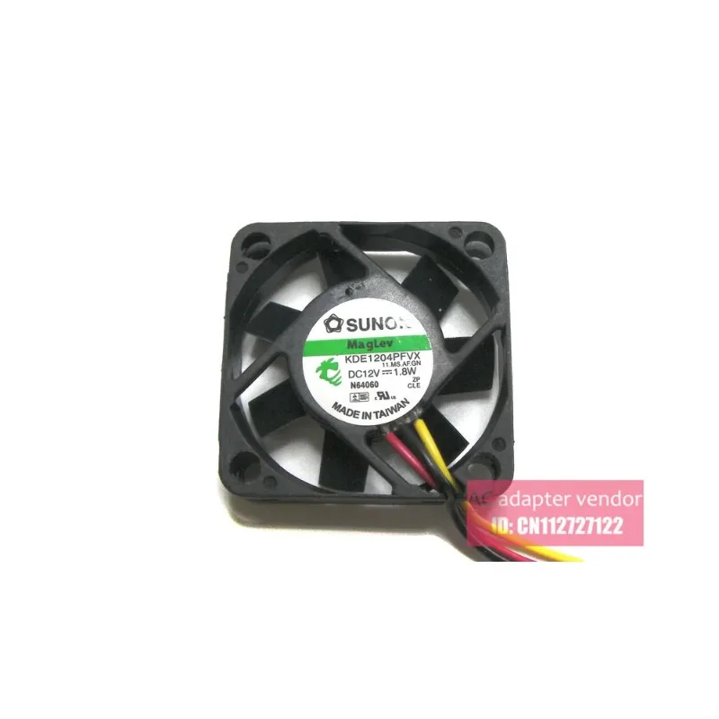 JFG For SUNON / Sunon Fan 4010 40 * 40 * 10 12V 1.8W KDE1204PFVX Switch With 3 Lines