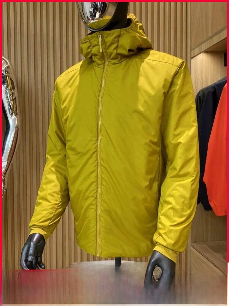 

Высокотехнологичная хлопковая легкая теплая куртка с капюшоном для пар, ветрозащитная, водонепроницаемая, унисекс, с наполнителем из полиэфирного волокна