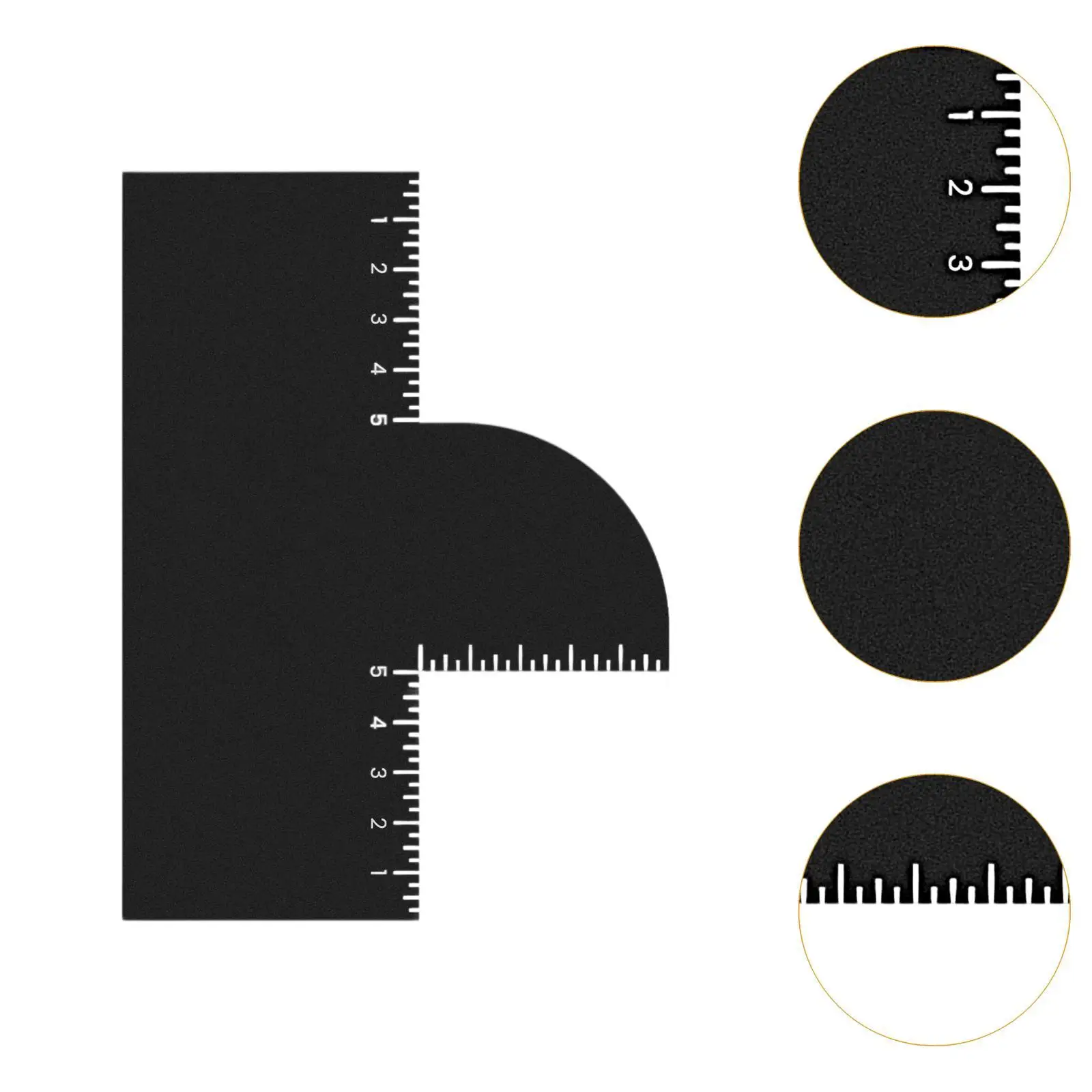 Enhance Barber Card Hairline Maker Easy to Clean Reusable for Barber Shape Beard