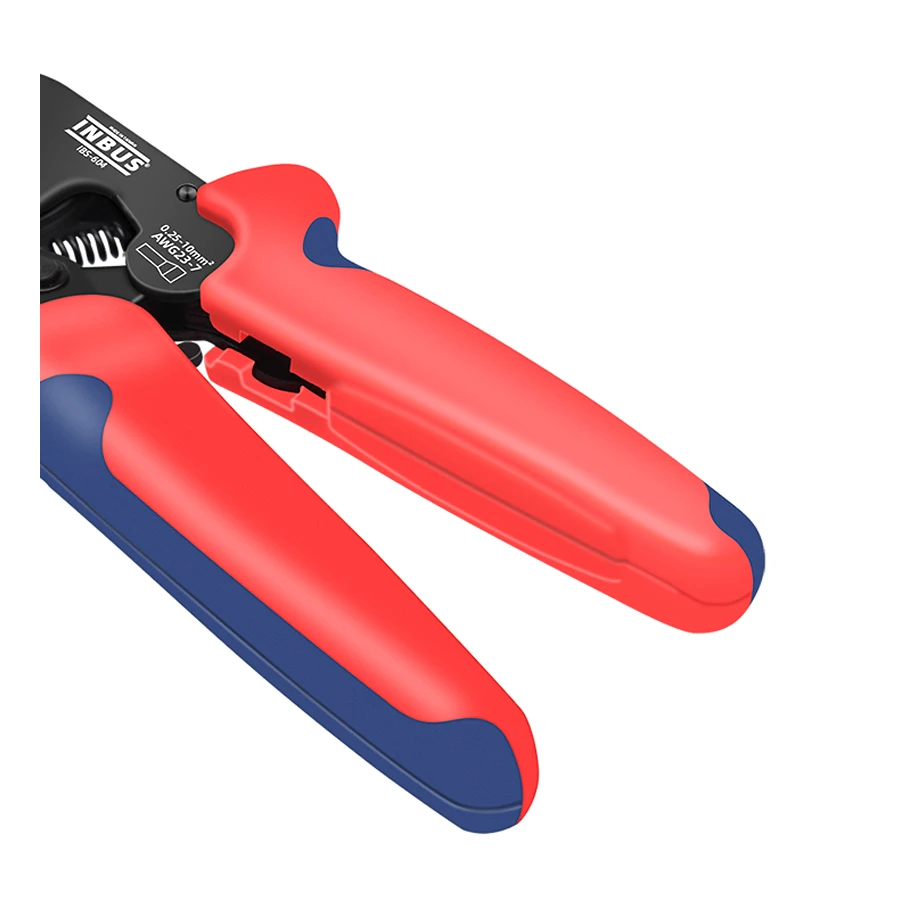 Taiwan INBUS Adjusting Ratchet Crimper Pliers Self-Adjusting Square Wire Crimper Plier for AWG 23-7  NO.IBS-604 Plis|604|606