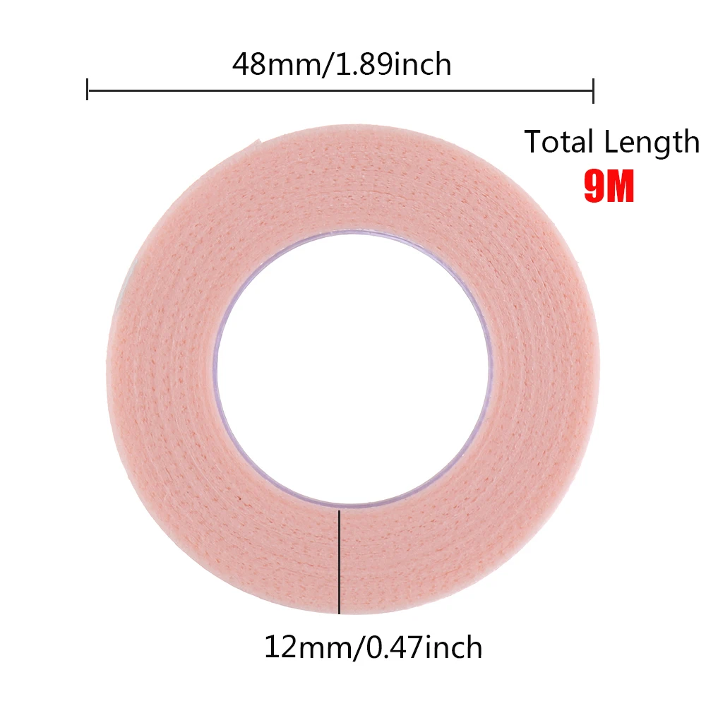 Ruban d'extension de faux cils individuels, tissu microporeux facile à arracher, outils de greffage de faux cils, tampon pour les yeux