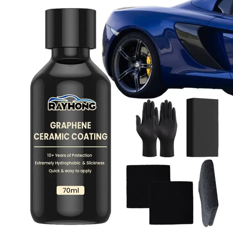 70ml Car Restoration Spray Waterproof Car Refurbishing Agent Remove Stain Long Lasting Exterior Polishing & Scratch Remover