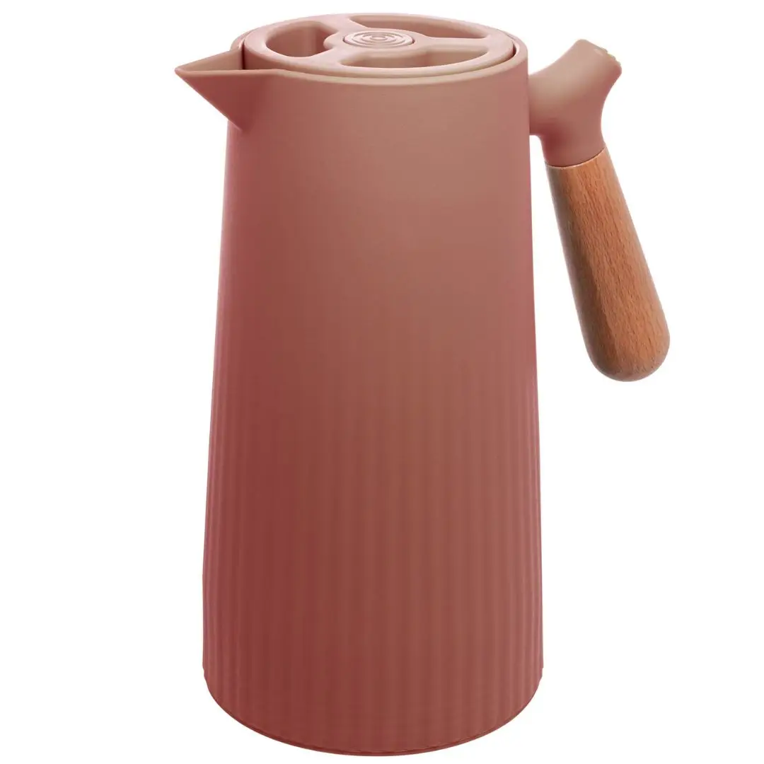 Thermal Bottle New Nordic Nude C/Wood Cable 1L - Wolff