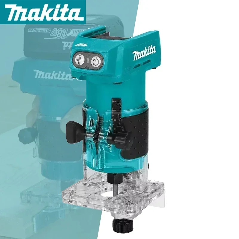 MAKITA DRT52Z Cordless Trimmer Brushless Laminate Trimmer 6.35mm Trimming Machine Makita 18V LXT Power Tools DRT52