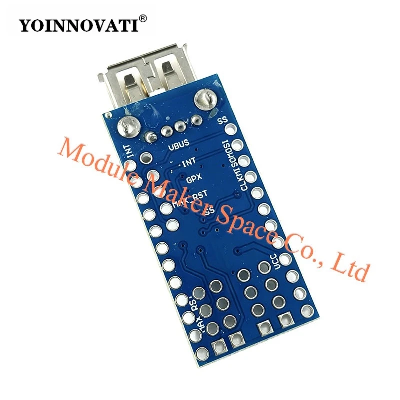 Mini USB Host Shield 2.0 with MAX3421, ADK Compatible Development Board for External USB Peripherals Keyboard, Mouse Controller