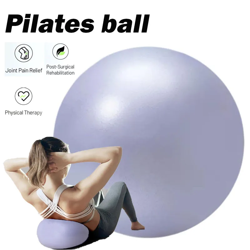 Pilates Ball PVC Exercise Ball Small Exercise Ball for Pilates Yoga Workout Bender Core Training Physical Therapy  balance ball