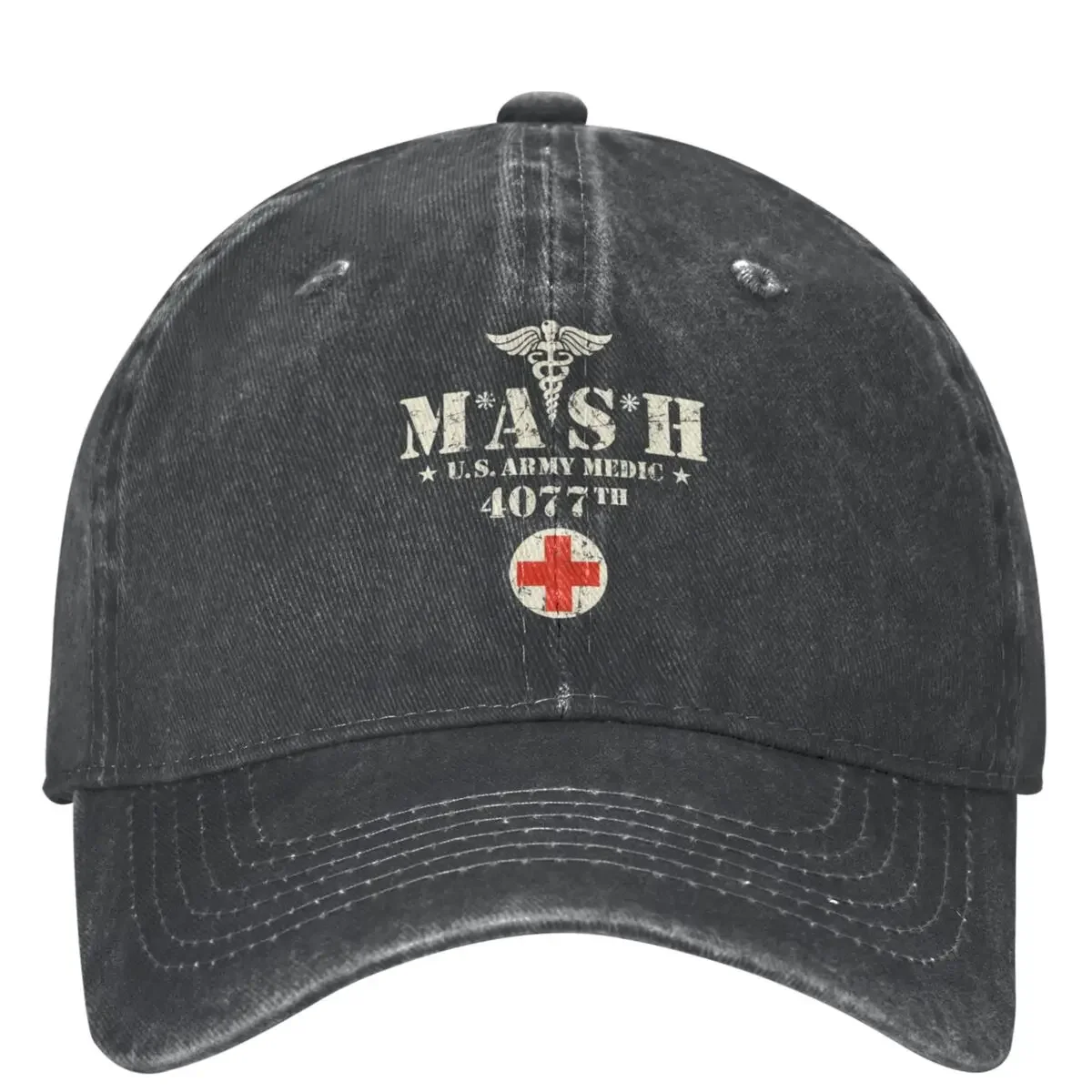 

Mash 4077 Alan Alda Baseball Cap TV Play MASH Stylish Unisex Teens Trucker Hat Design Running Hippie Baseball Caps Gift