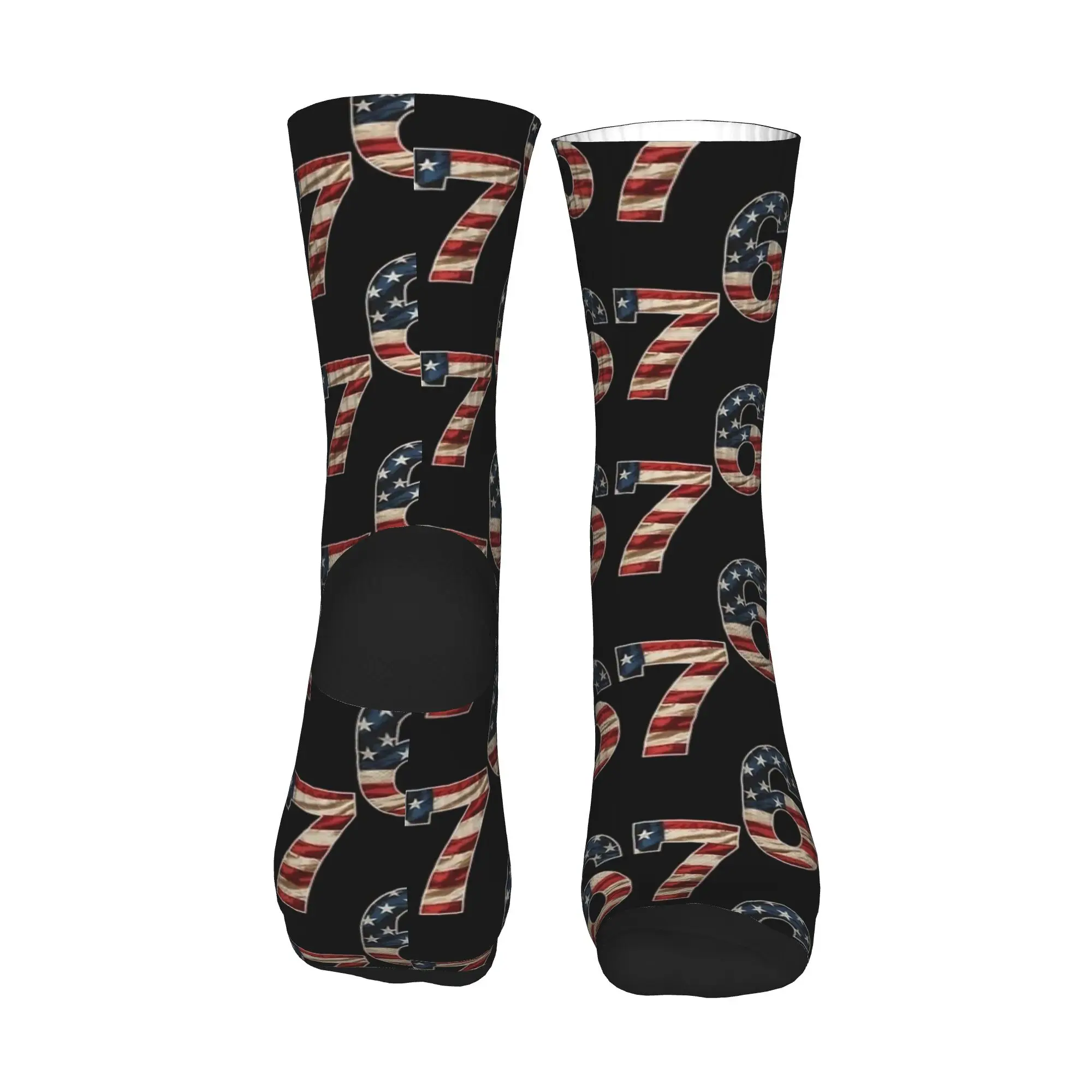 الوطنية ستة سبعة ميمي 67 خمر العلم الأمريكي 6 7 الولايات المتحدة الأمريكية الجوارب جوارب عدم الانزلاق الرجال الجوارب جودة الشتاء الرجعية الجوارب