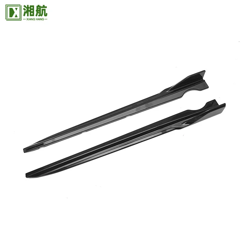 Applicable for 2020-2024 BMW X5 G05 Black Warrior Side Skirts Glossy Black and Hydrographic Printing