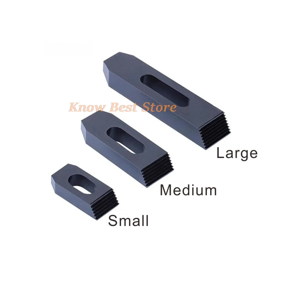 Straight tooth clamp block,Pressing Plate,M8 M10 M12 M16, Spur Checking Gauge,Hardened Grade 10.9,Quenched,heat treated steel