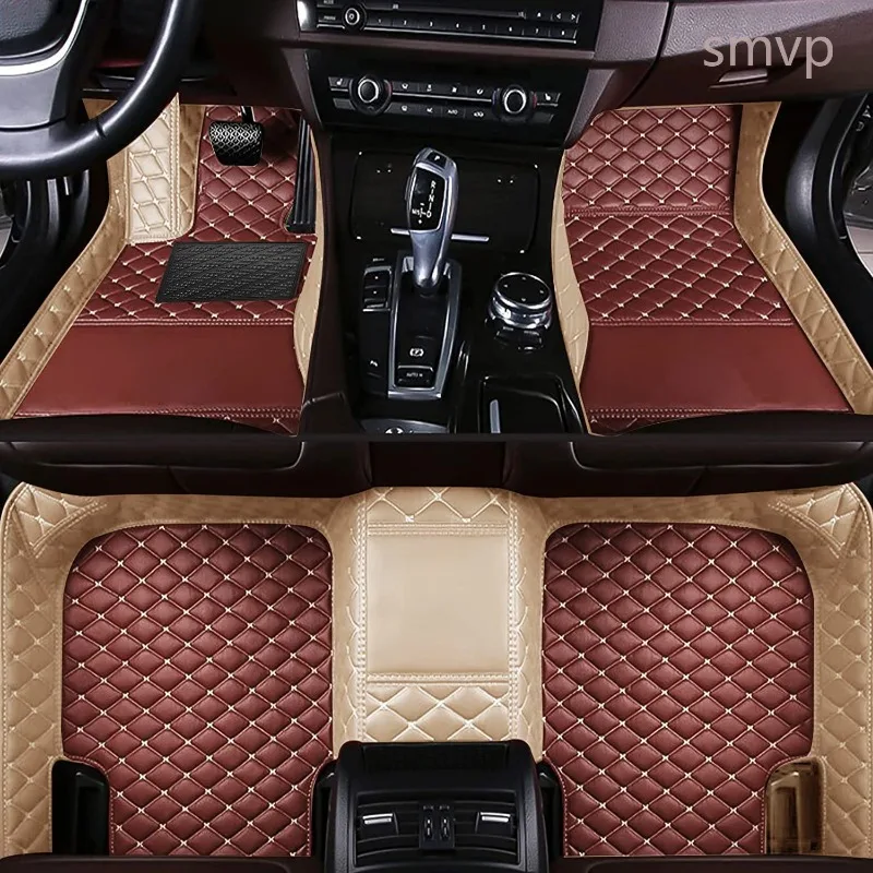 

Car Floor Mats for Jaguar XF 2016 Waterproof Leather Carpets Custom Auto Styling Foot Pads Car Accessories Interior Covers Rug