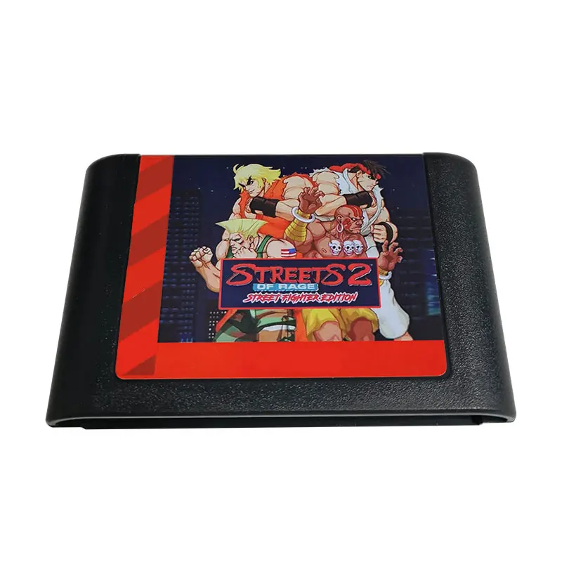 شارع الغضب 2-شارع طبعة المقاتل ، بطاقة لعبة MD ، محرك ميجا ، Sega Genesis ، وحدة التحكم الأصلية