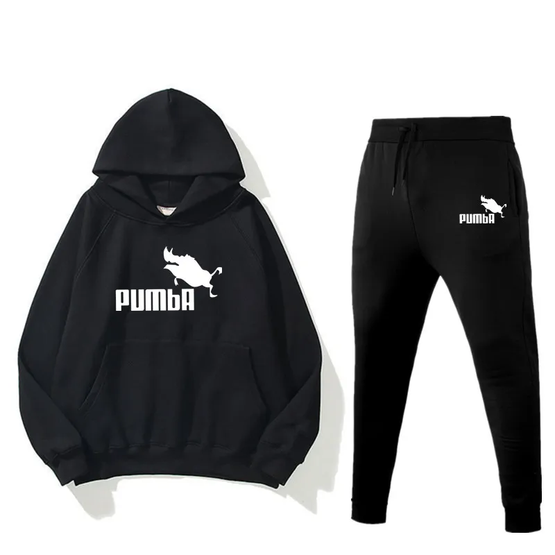 Autumn/Winter 2024 PUMBA new sports sweater set fashion casual loose comfortable wool with all trendy coats