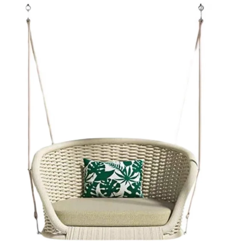 

Outdoor swing courtyar net red hammock garden indoor balcon, adult rattan rocking chair, single and double sling swing