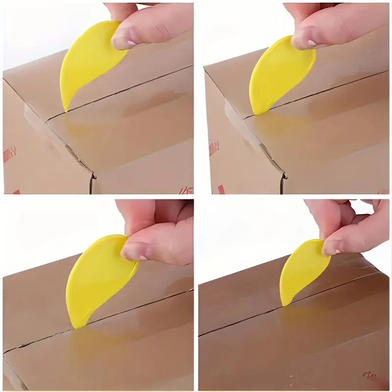 Apriscatole Easy Express per aprire scatole e imballaggi, apriscatole, apriscatole portatile in plastica - colore casuale