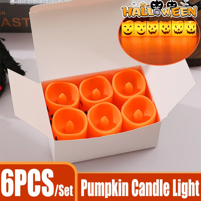 

Halloween LED Candles Flameless Battery Operated Safe Tea Lights for Indoor Home Decor Party Fake Candles Decorative Lighting