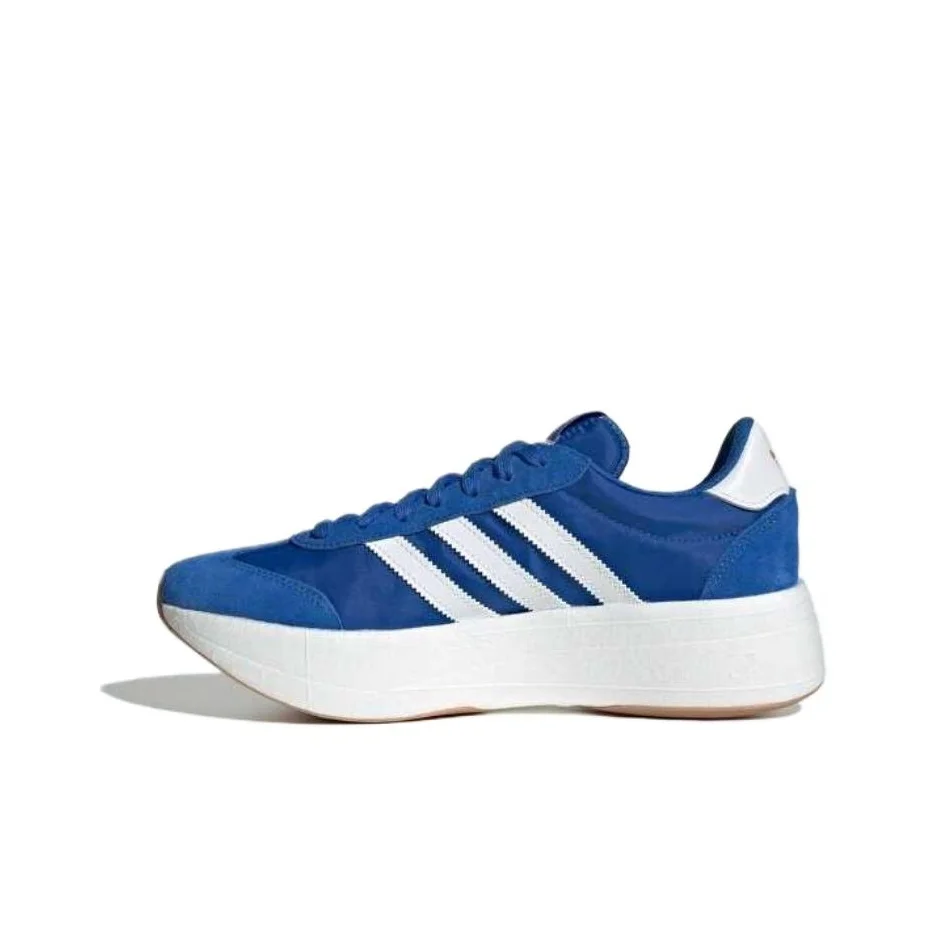 Adidas Originals CITY RNR Abrasion Resistant Low top Casual Shoes Unisex Blue JS1060