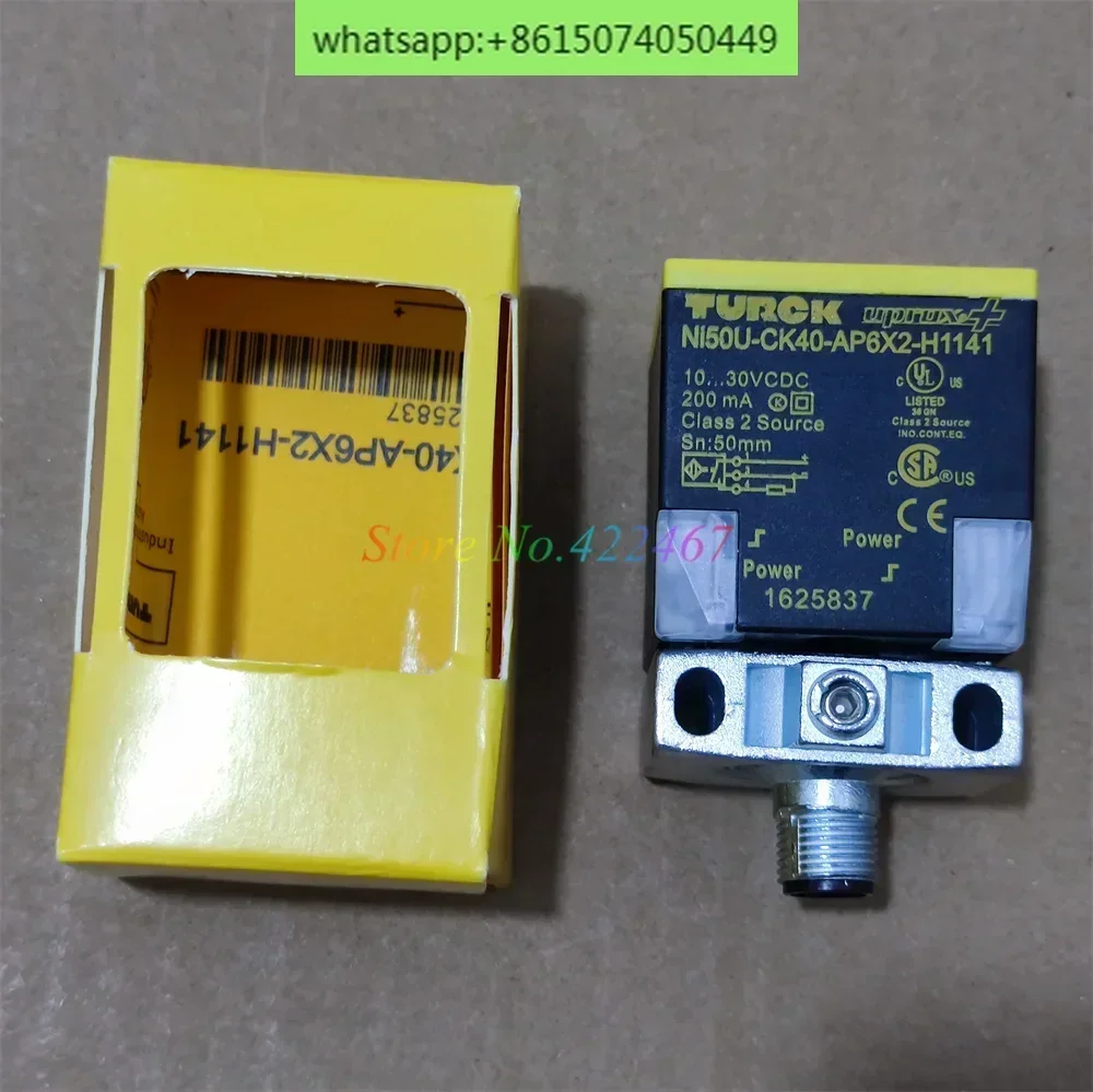 NI50U-CK40-AP6X2-H1141 NI50U-CK40-AN6X2-H1141 Sensor de interruptor de proximidad Turck nuevo de alta calidad