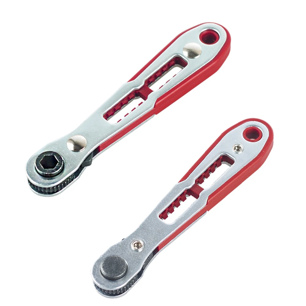 36 Tooth Ratchet Wrench With 10pcs Bit Set 90 Degree Screwdriver Handle For Tight Spaces Chrome Vanadium Steel Repair Tool