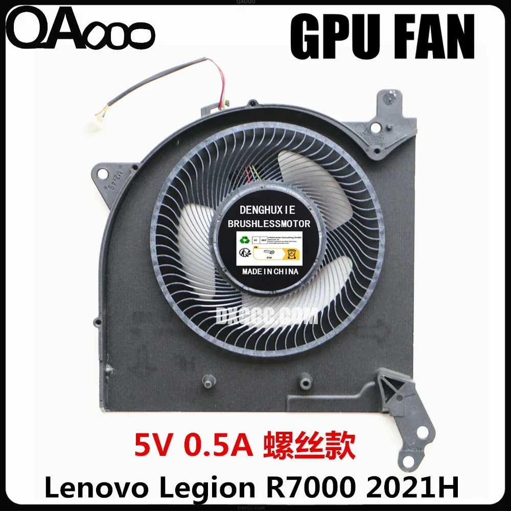 LAPTOP CPU FAN FOR LENOVO Legion 5-15ACH6 Legion 5-15ACH6H R7000 R7000P 2021 82JW CPU COOLING FAN 5V & 10V