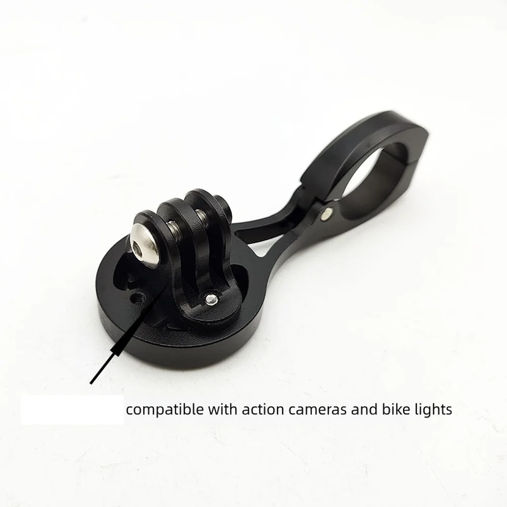 

Bike Computer Mount For 22.2mm Handlebar Fits For Garmin/Wahoo/Bryton/Cateye) Includes Light Clamp+Rubber Band
