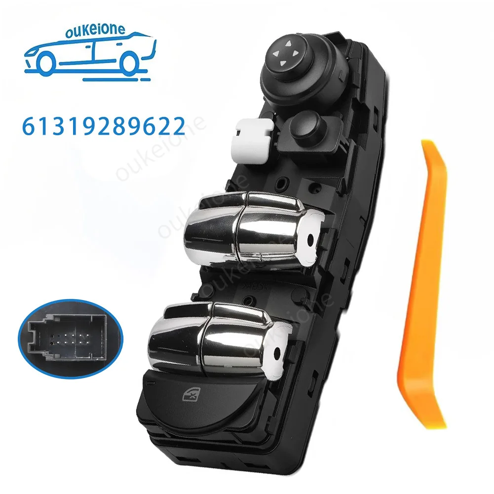 Power Window Control Switch 61319289622 For Mini Cooper Countryman Front Left Door 2013 2014 2015 2016 2017 2018-2022