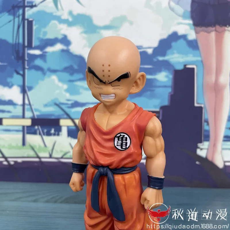 18cm Dragon Ball Z Anime Figures Super Krillin PVC Action Figures Model Desktop Decoration Collection Toys For Kids Gifts