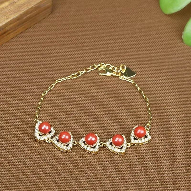 

Natural Raw Mineral Emperor Sand Bracelet, Fashionable, Exquisite and Elegant Jewelry