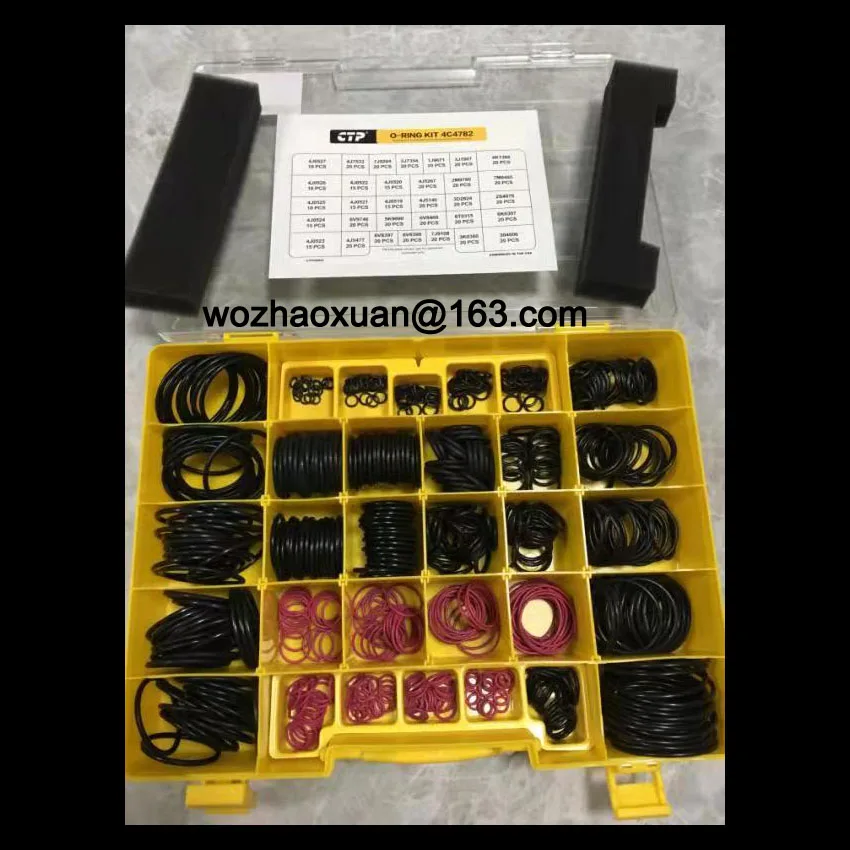 O-RING kit  270-1528 2701528  4C4782 4C-4782   Nitrile Rubber O-Ring kit For CAT Caterpillar Excavator O-RING KIT