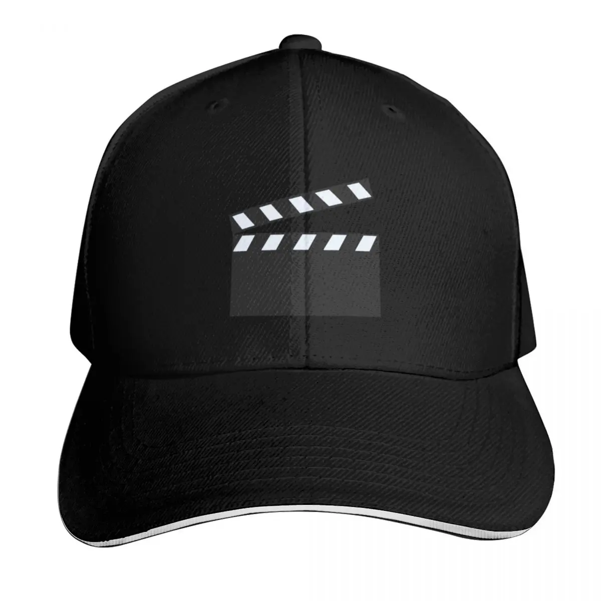 

Film Clapper Board Baseball Cap Sun Cap Christmas Hat Icon Women's Beach Visor Men's