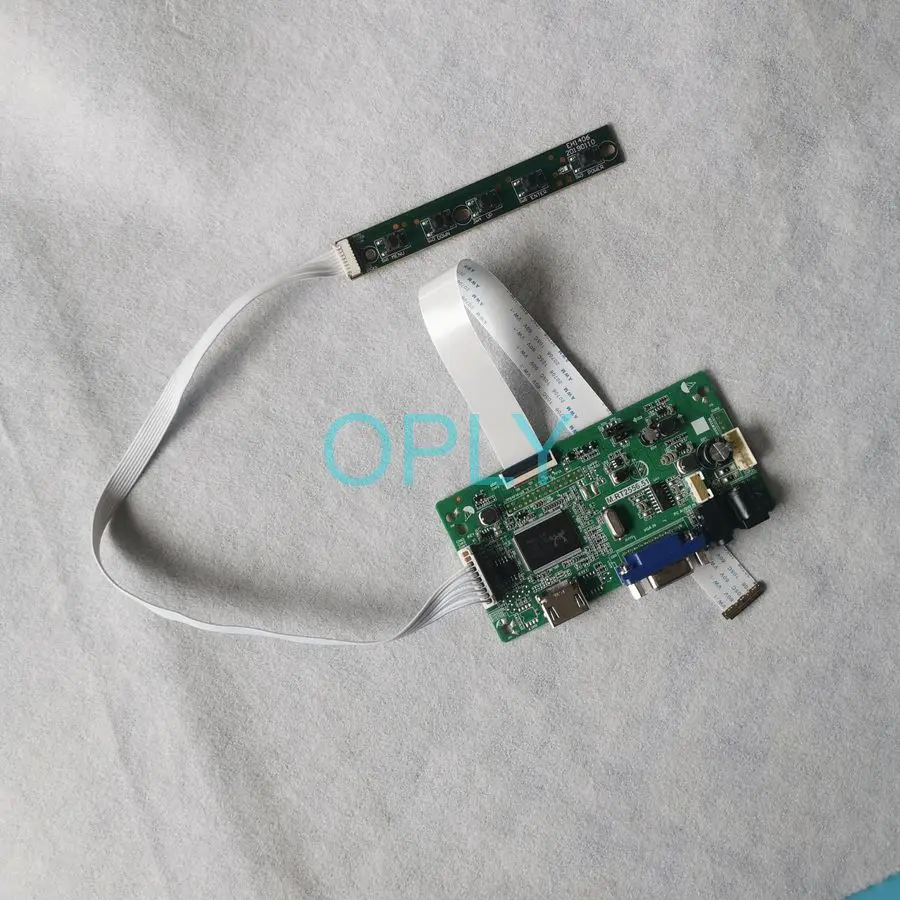 For B140XTN07 B140XTN02 B140XTN03 B140XW01 Screen Drive Controller Board Kit HDMI+VGA Laptop Monitor 1366x768 1366*768 EDP 30Pin