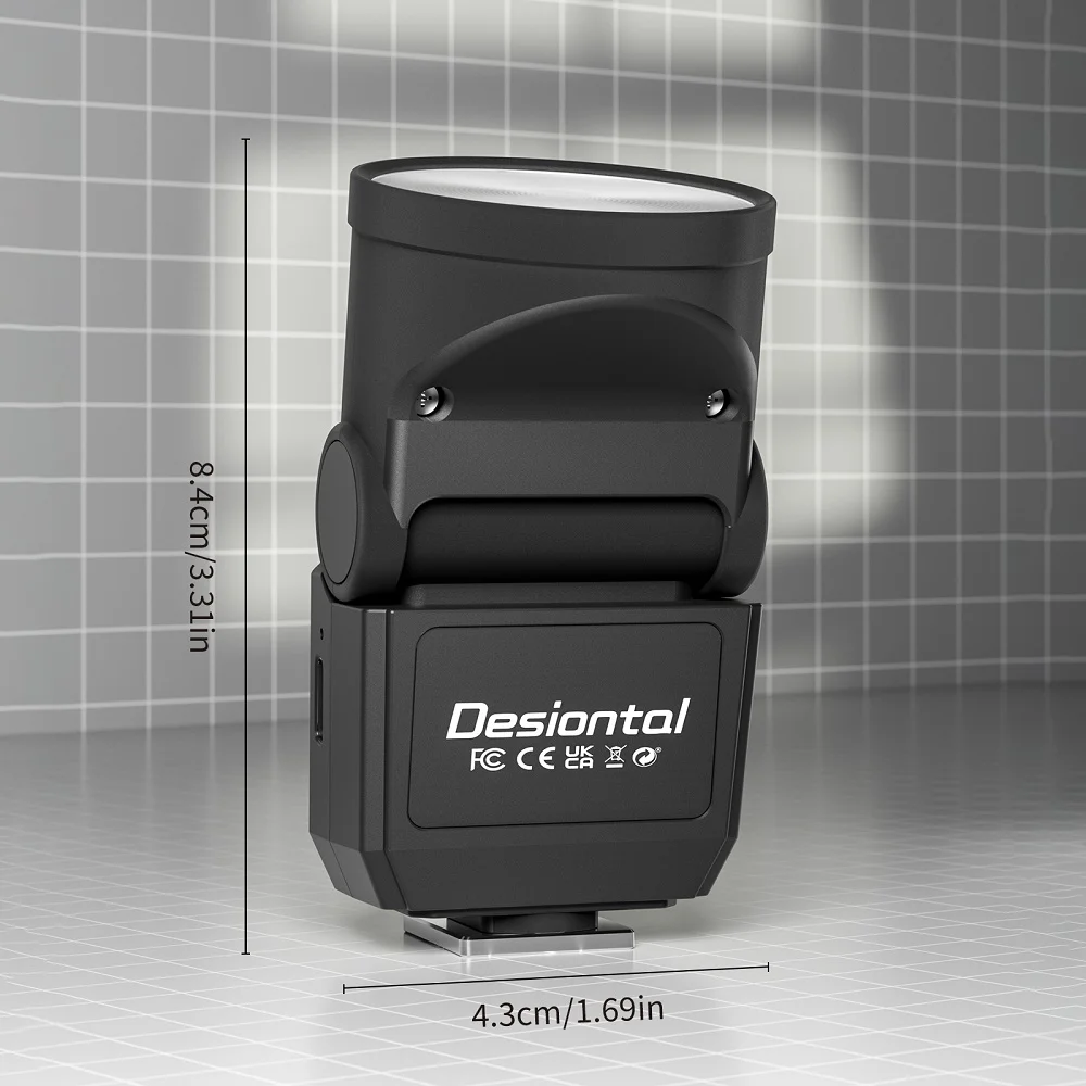 Mcoplus F02 فلاش يدوي صغير Speedlite لسوني A7 A7II A7SII A9 A7III A7RIII A7RIV A7IV A6000 A6100 A6300 A6400 ZV-E10 II ZV1